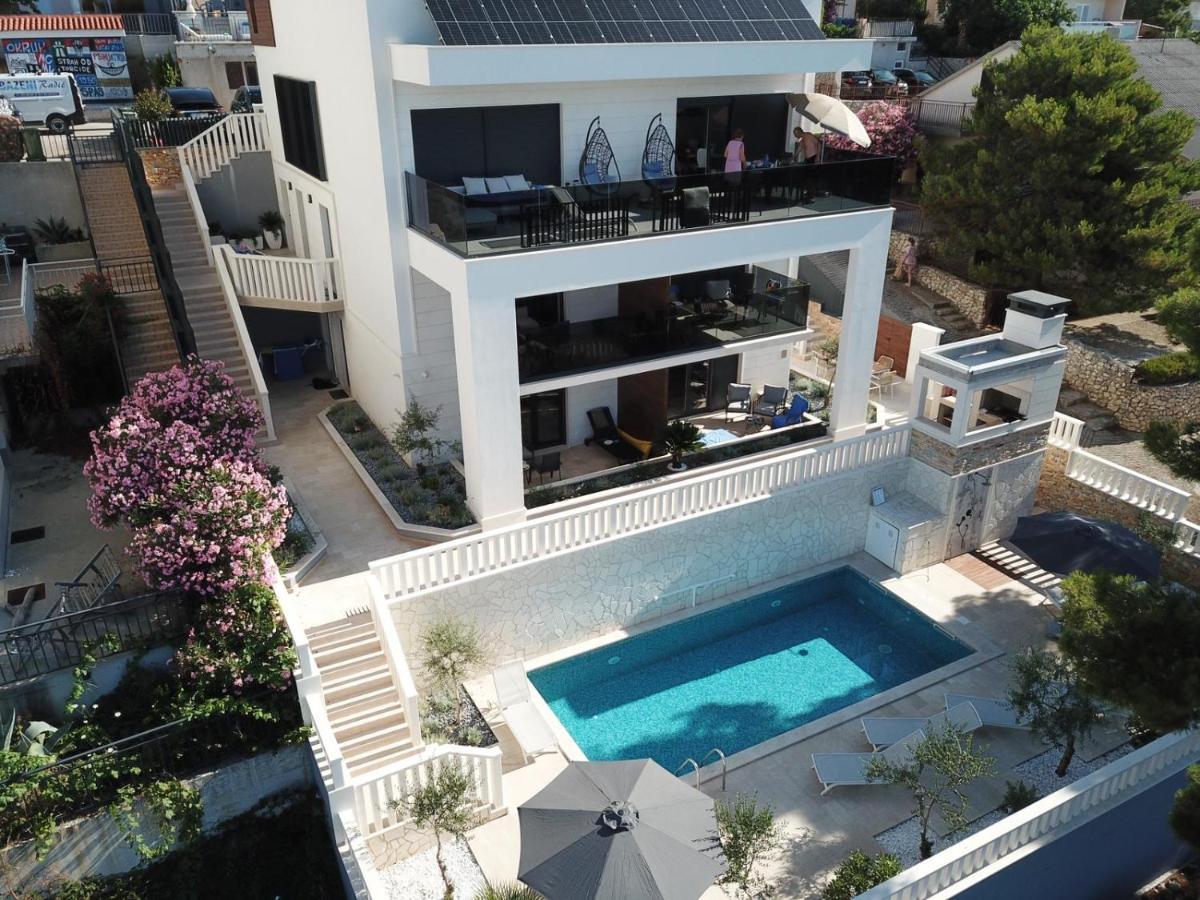 Luxury Beachfront Villa Carlisa Čiovo 外观 照片