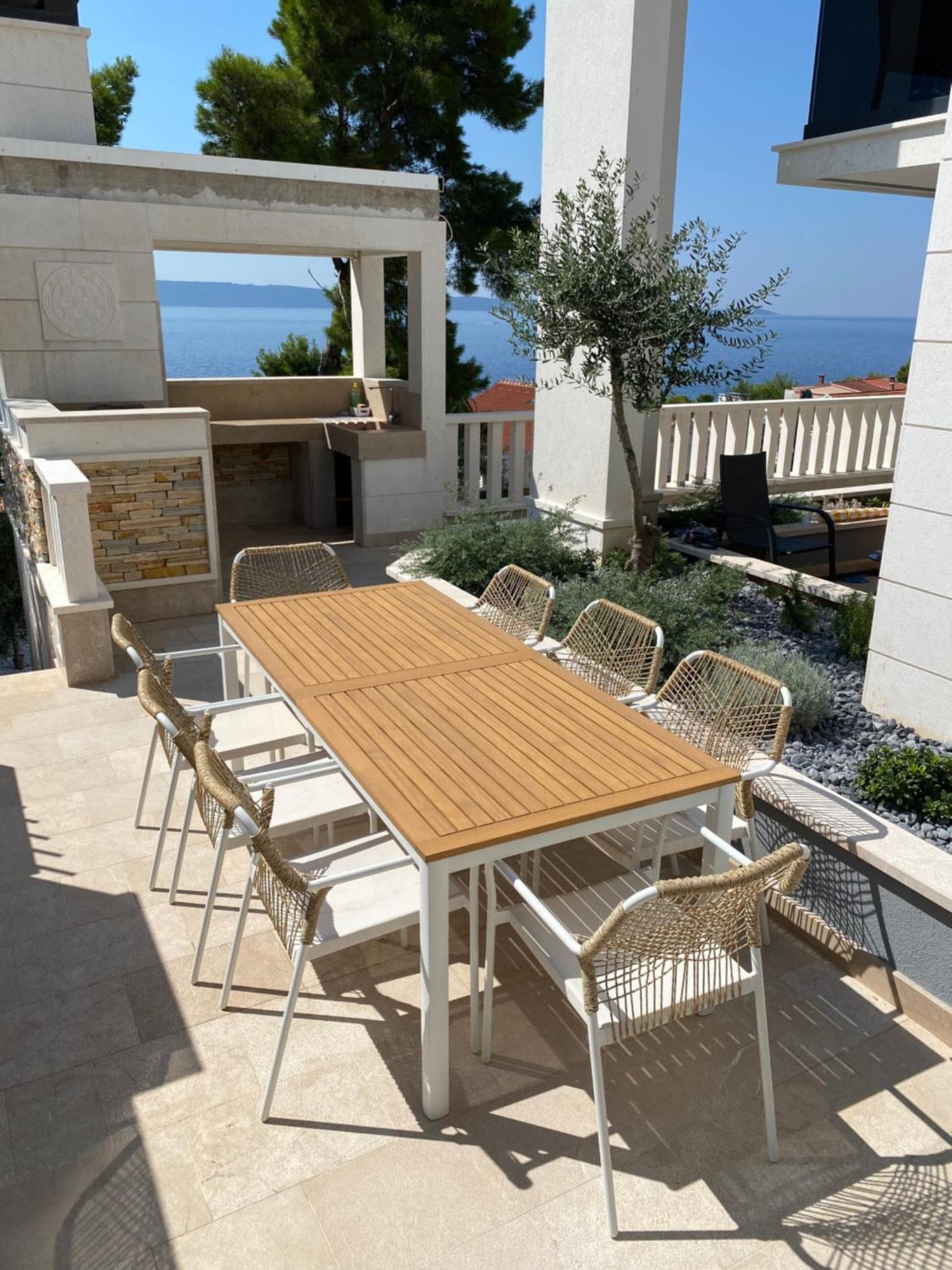 Luxury Beachfront Villa Carlisa Čiovo 外观 照片