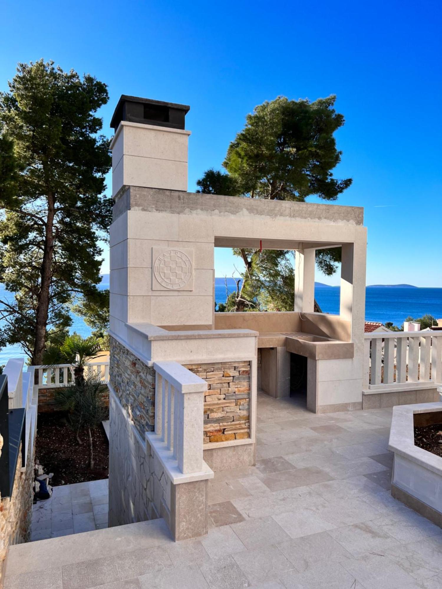 Luxury Beachfront Villa Carlisa Čiovo 外观 照片