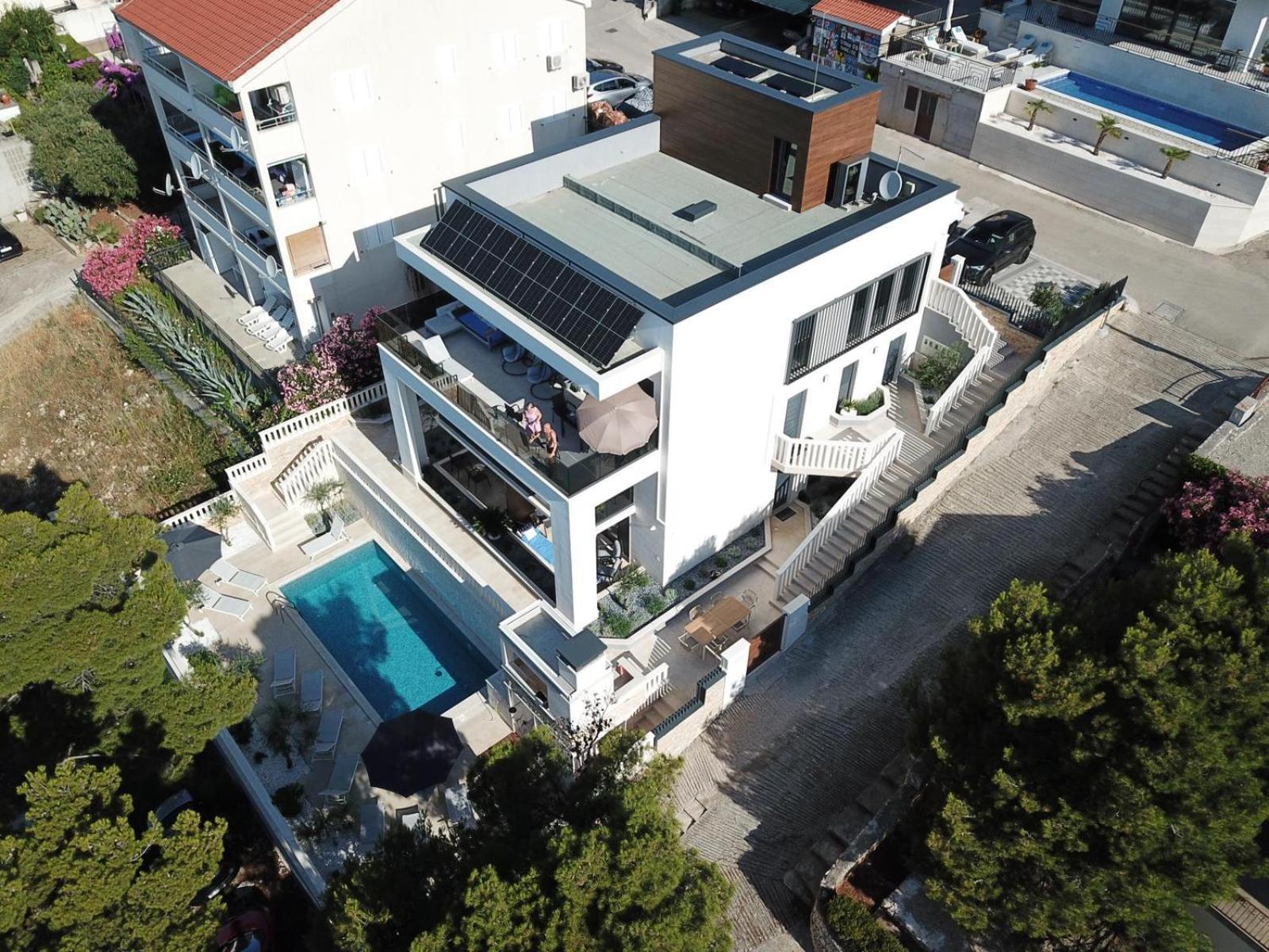 Luxury Beachfront Villa Carlisa Čiovo 外观 照片