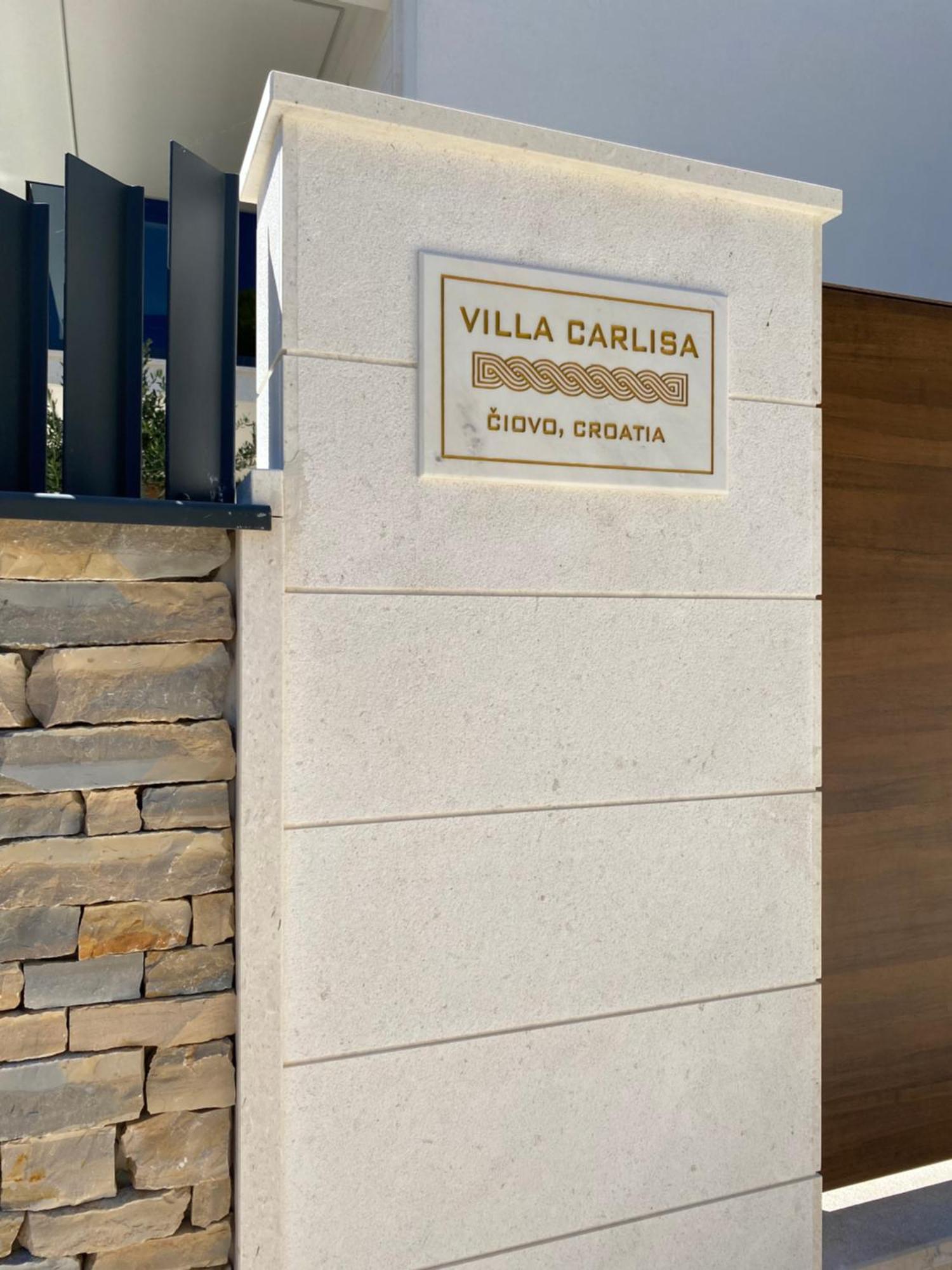 Luxury Beachfront Villa Carlisa Čiovo 外观 照片
